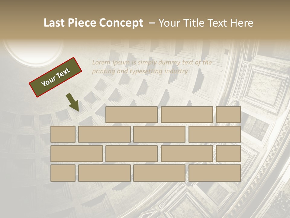 Empire Dome Column PowerPoint Template