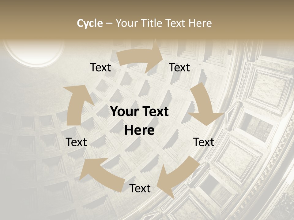 Empire Dome Column PowerPoint Template