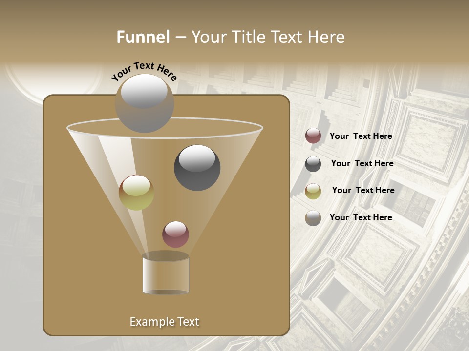Empire Dome Column PowerPoint Template