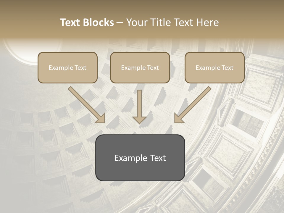 Empire Dome Column PowerPoint Template