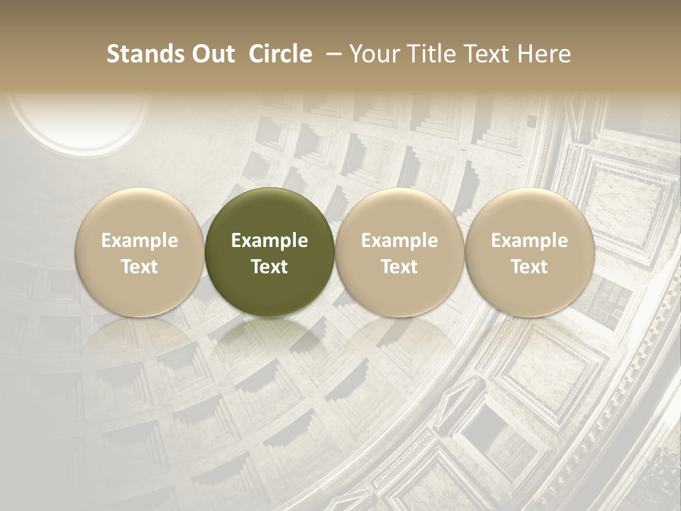 Empire Dome Column PowerPoint Template