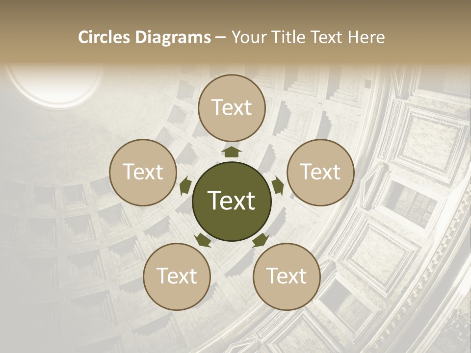 Empire Dome Column PowerPoint Template