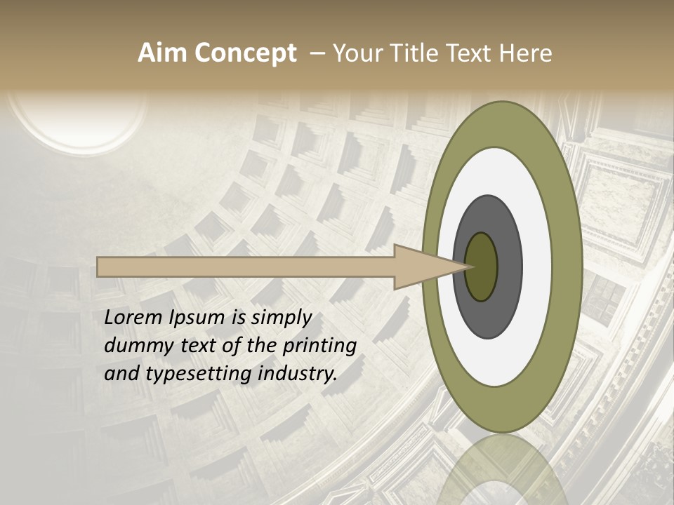 Empire Dome Column PowerPoint Template