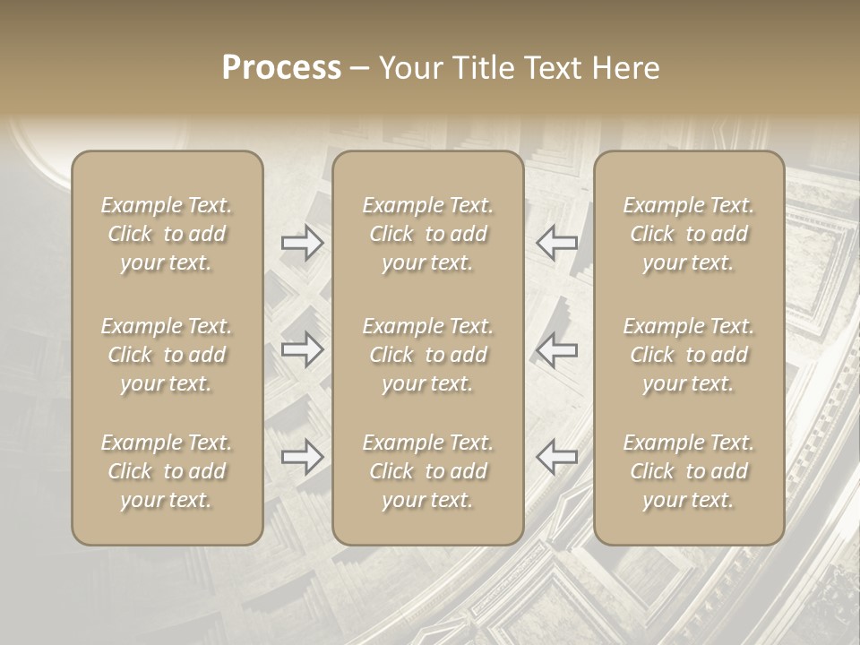 Empire Dome Column PowerPoint Template