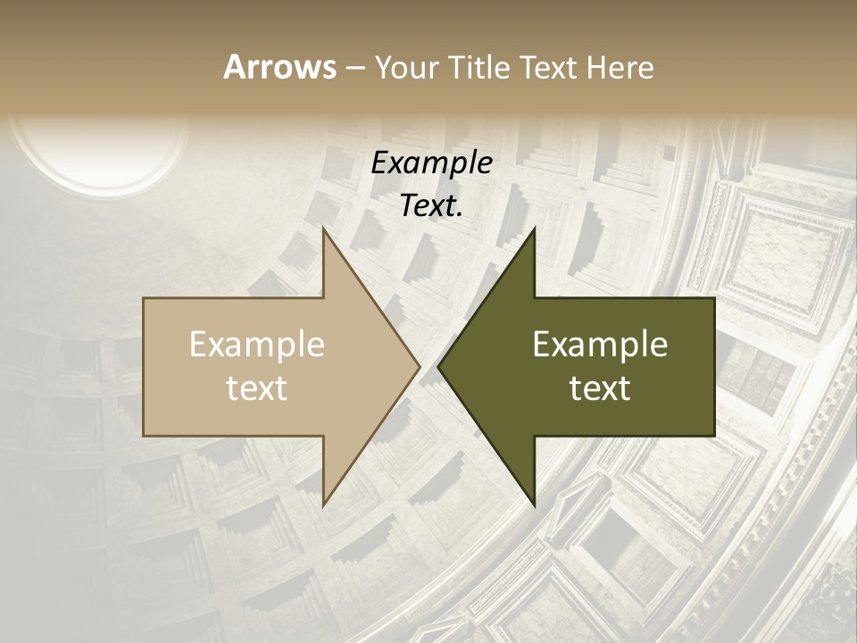 Empire Dome Column PowerPoint Template