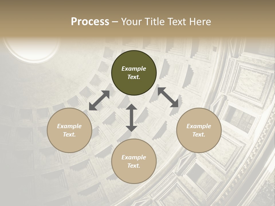 Empire Dome Column PowerPoint Template