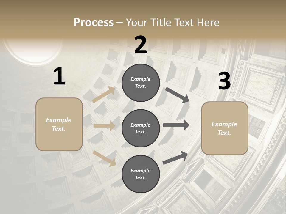 Empire Dome Column PowerPoint Template