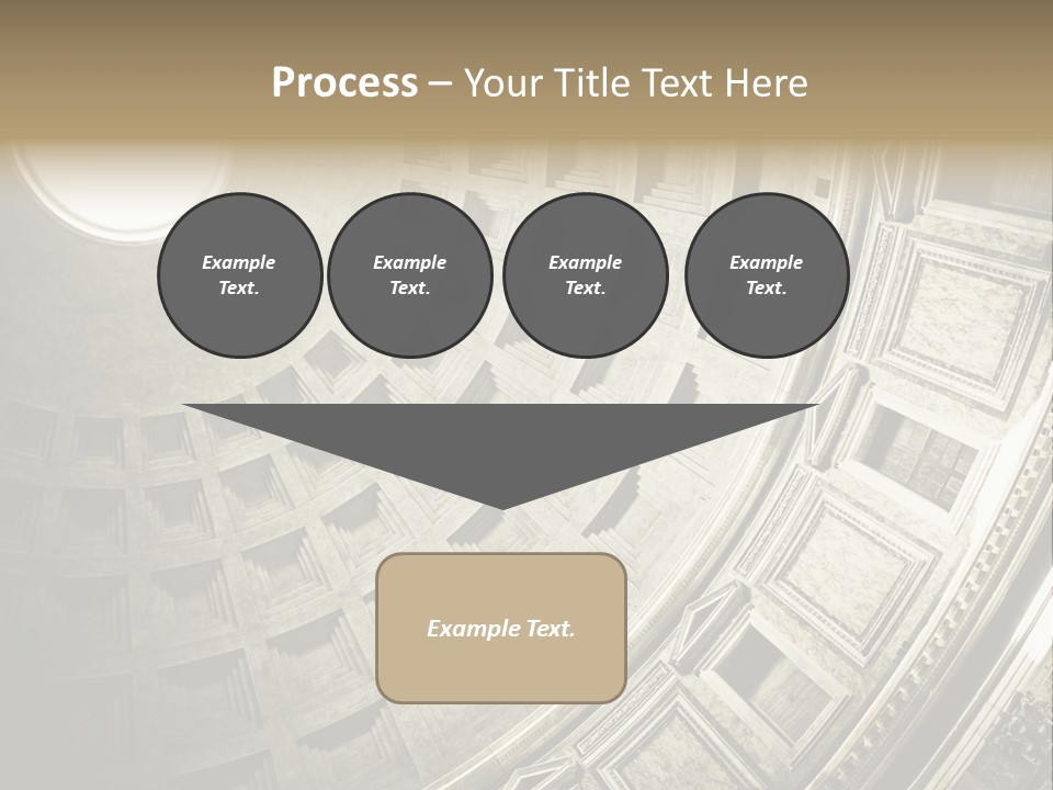 Empire Dome Column PowerPoint Template