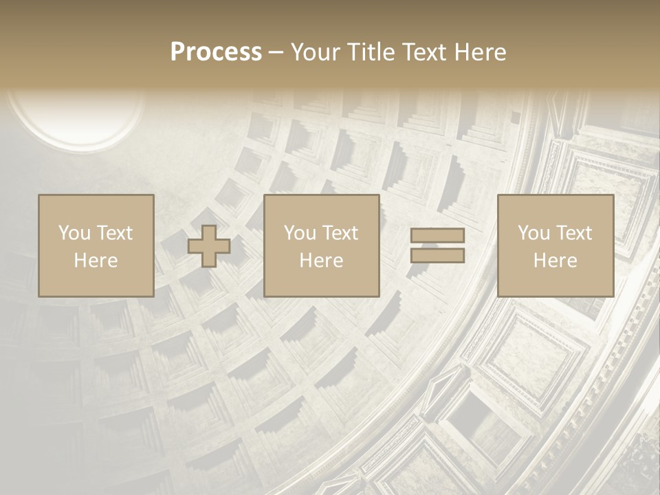 Empire Dome Column PowerPoint Template