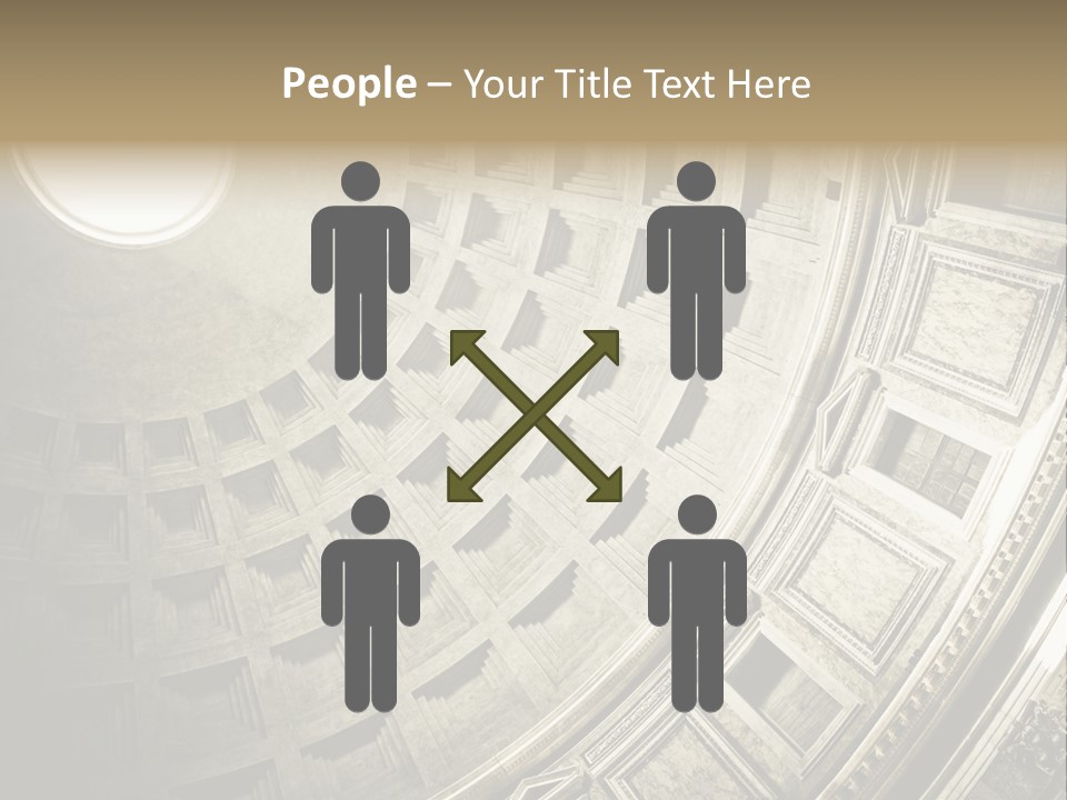 Empire Dome Column PowerPoint Template