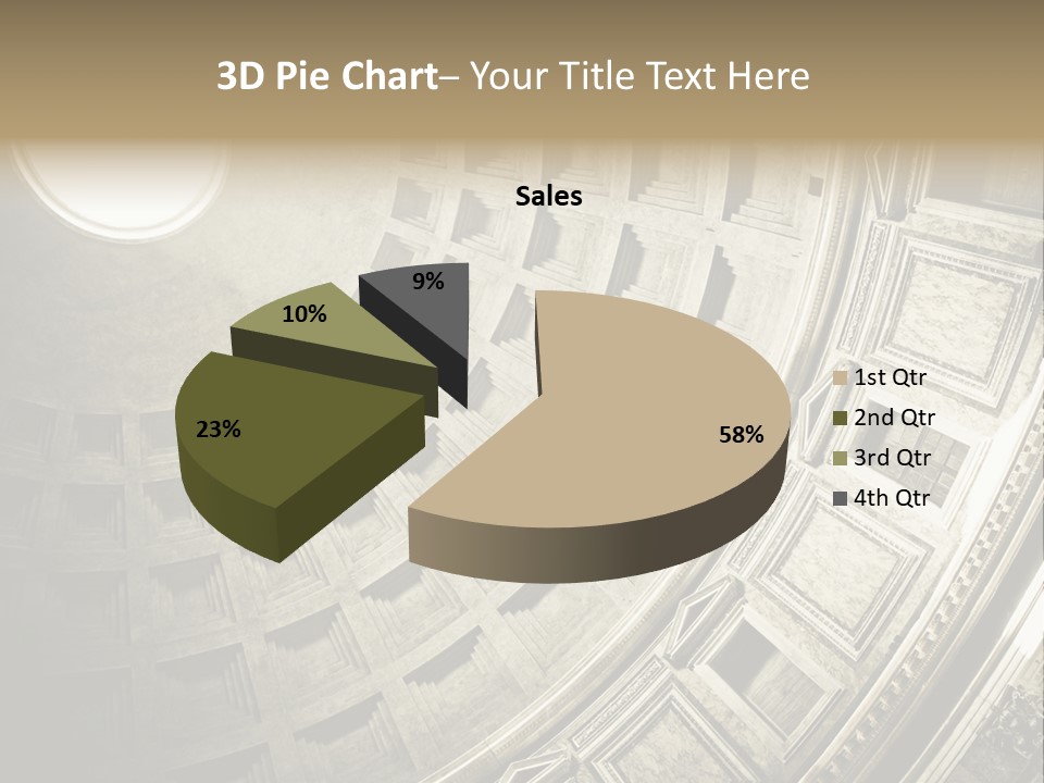 Empire Dome Column PowerPoint Template
