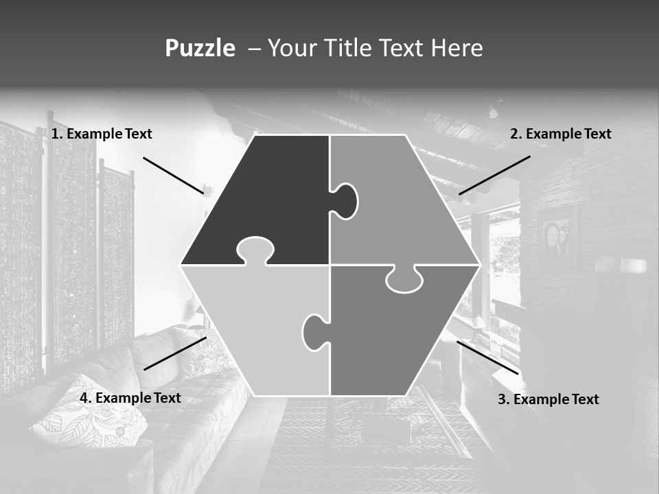 Residential Contemporary Interior PowerPoint Template