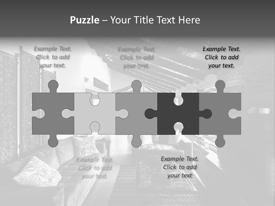 Residential Contemporary Interior PowerPoint Template