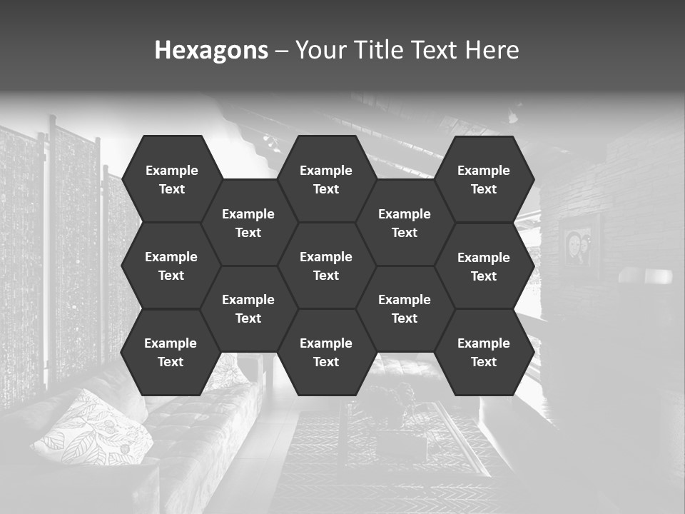 Residential Contemporary Interior PowerPoint Template