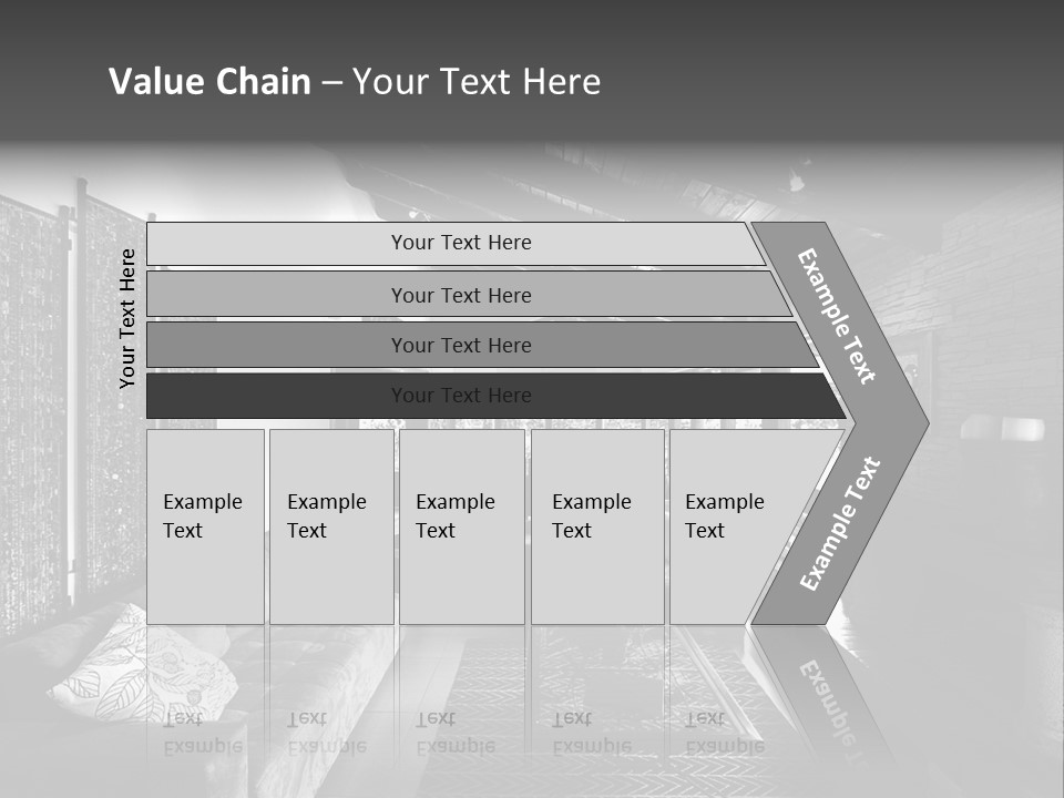 Residential Contemporary Interior PowerPoint Template