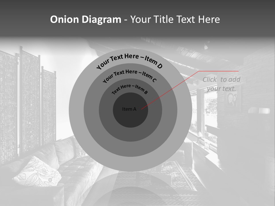 Residential Contemporary Interior PowerPoint Template