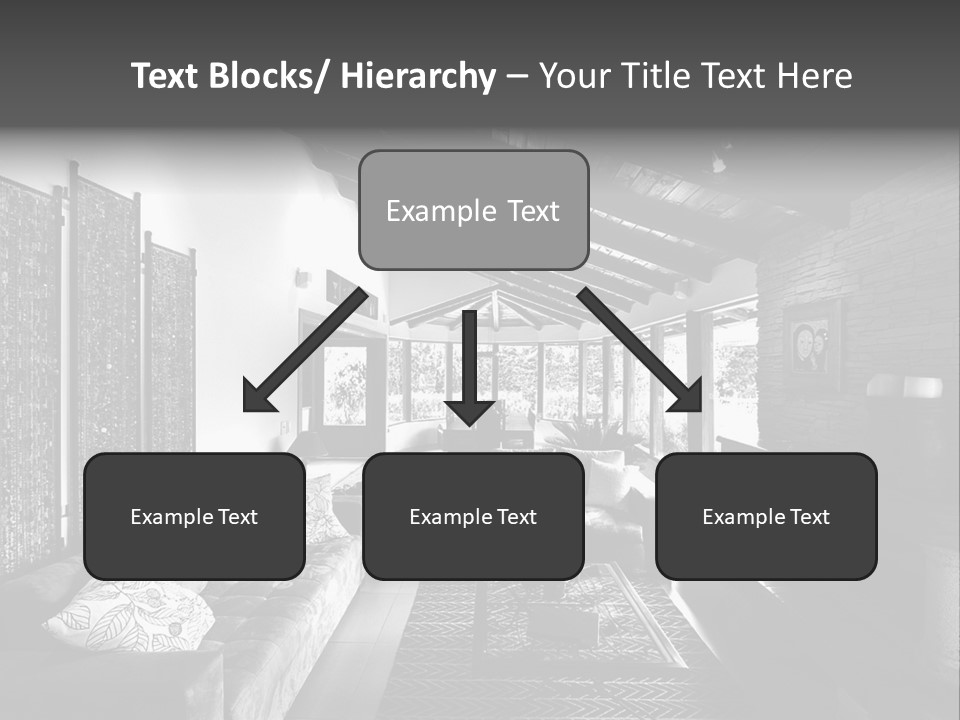 Residential Contemporary Interior PowerPoint Template