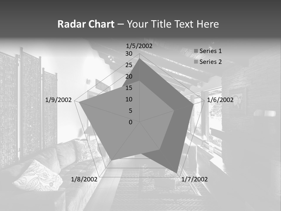 Residential Contemporary Interior PowerPoint Template