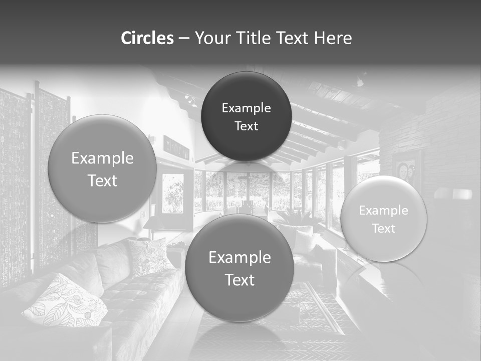 Residential Contemporary Interior PowerPoint Template