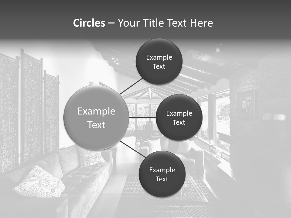 Residential Contemporary Interior PowerPoint Template