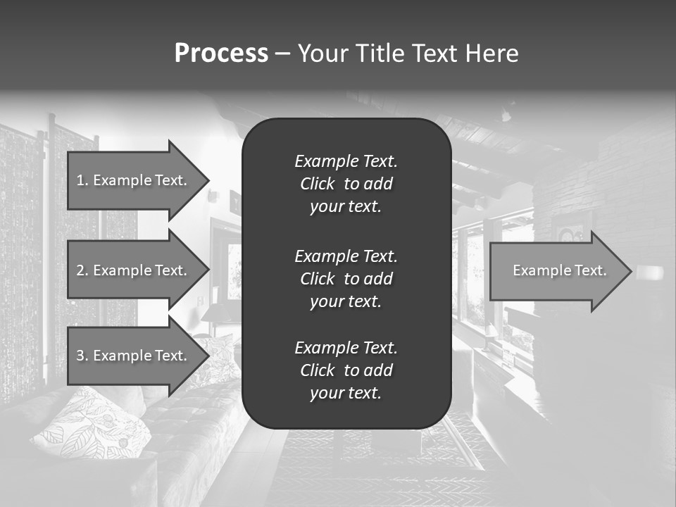 Residential Contemporary Interior PowerPoint Template