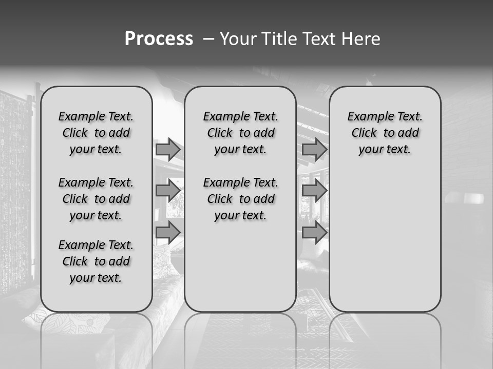 Residential Contemporary Interior PowerPoint Template