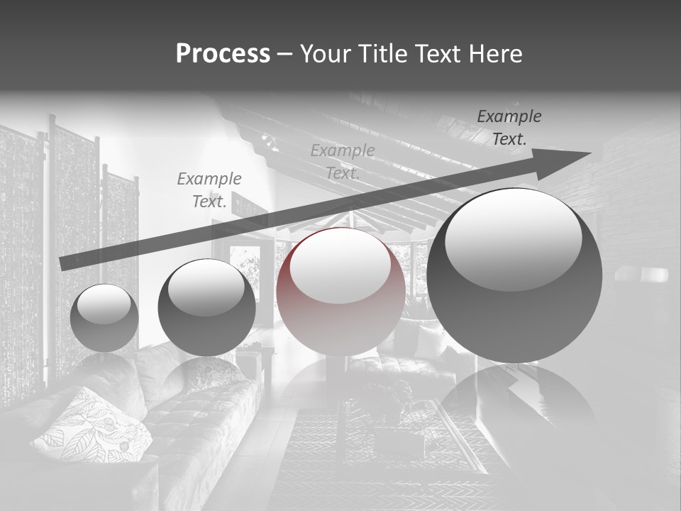 Residential Contemporary Interior PowerPoint Template