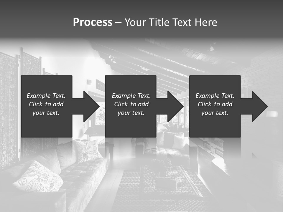 Residential Contemporary Interior PowerPoint Template