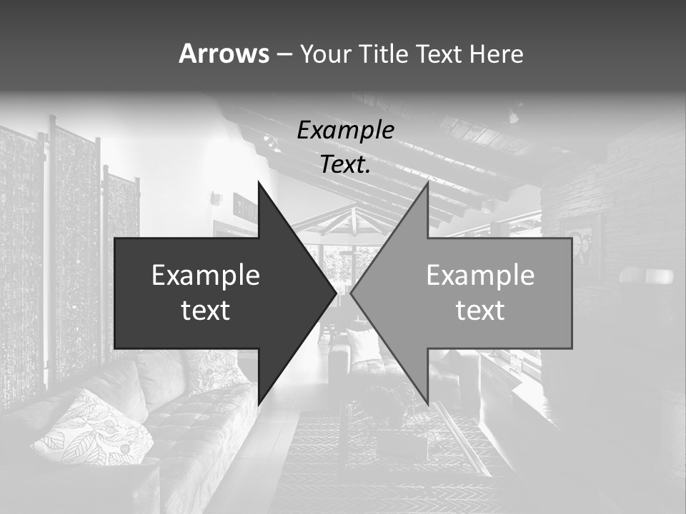 Residential Contemporary Interior PowerPoint Template