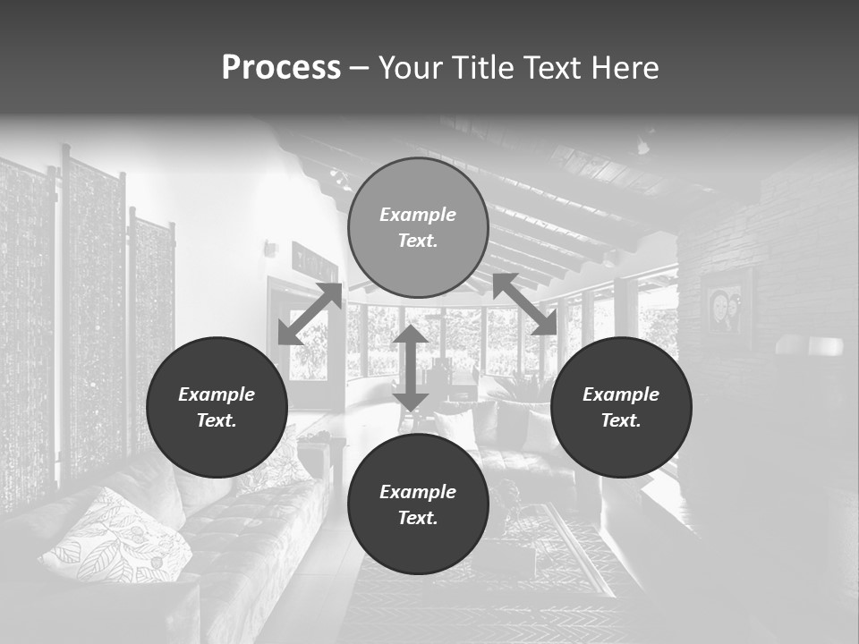 Residential Contemporary Interior PowerPoint Template