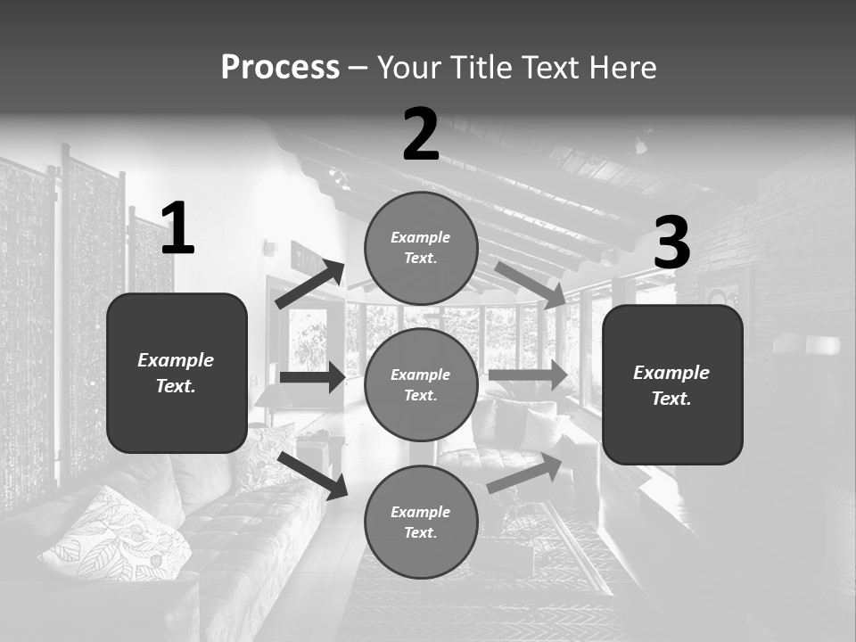 Residential Contemporary Interior PowerPoint Template