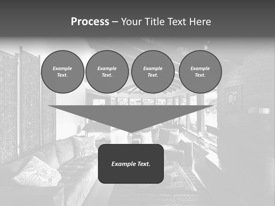 Residential Contemporary Interior PowerPoint Template
