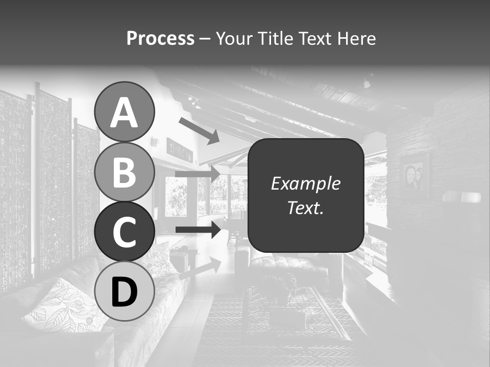 Residential Contemporary Interior PowerPoint Template