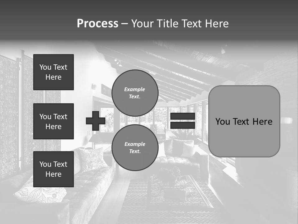 Residential Contemporary Interior PowerPoint Template
