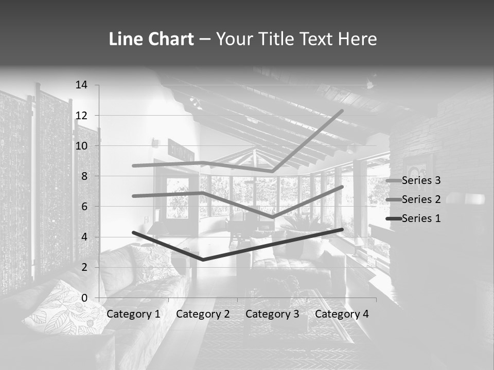 Residential Contemporary Interior PowerPoint Template