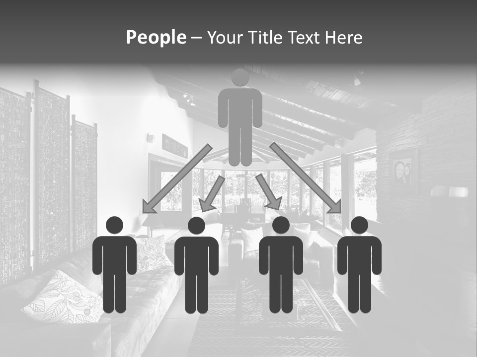 Residential Contemporary Interior PowerPoint Template