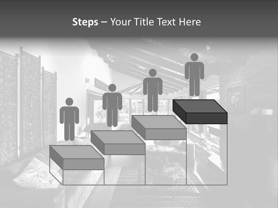 Residential Contemporary Interior PowerPoint Template