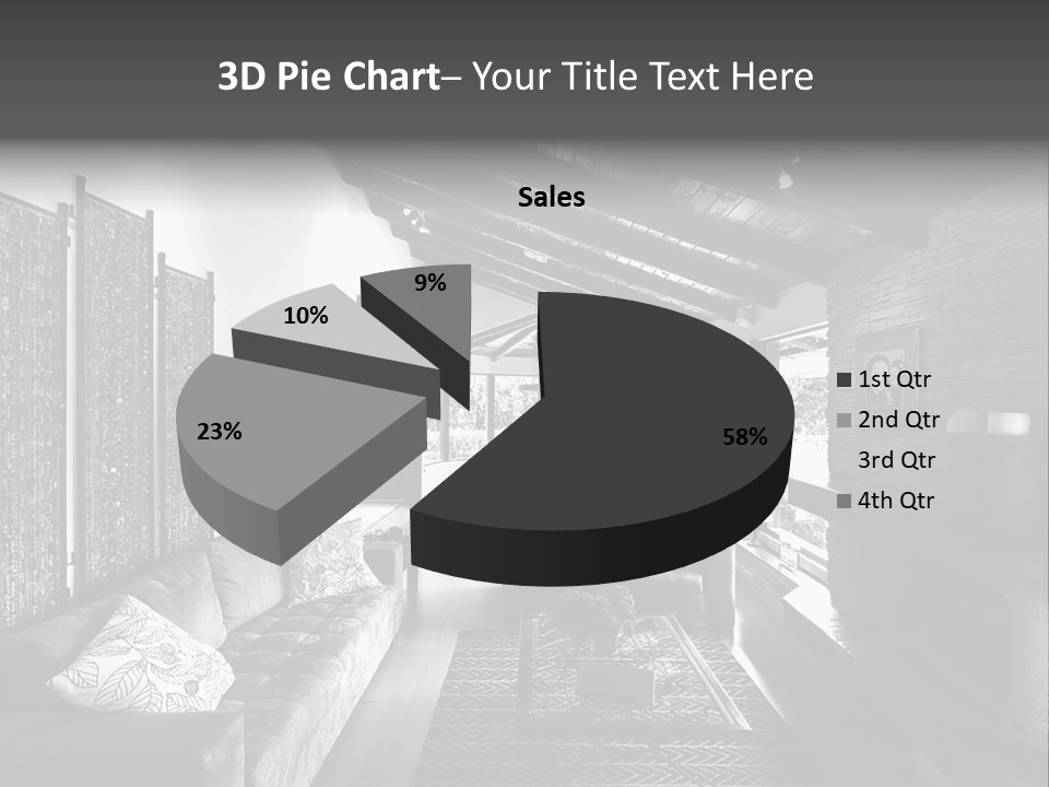 Residential Contemporary Interior PowerPoint Template