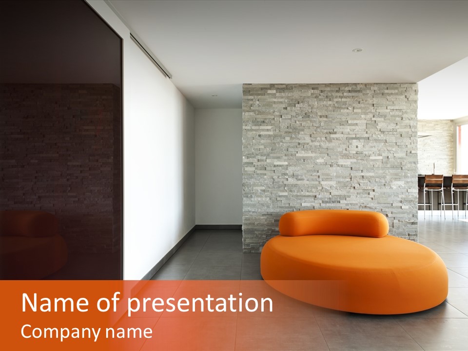 Comfortable Passage Furnished PowerPoint Template