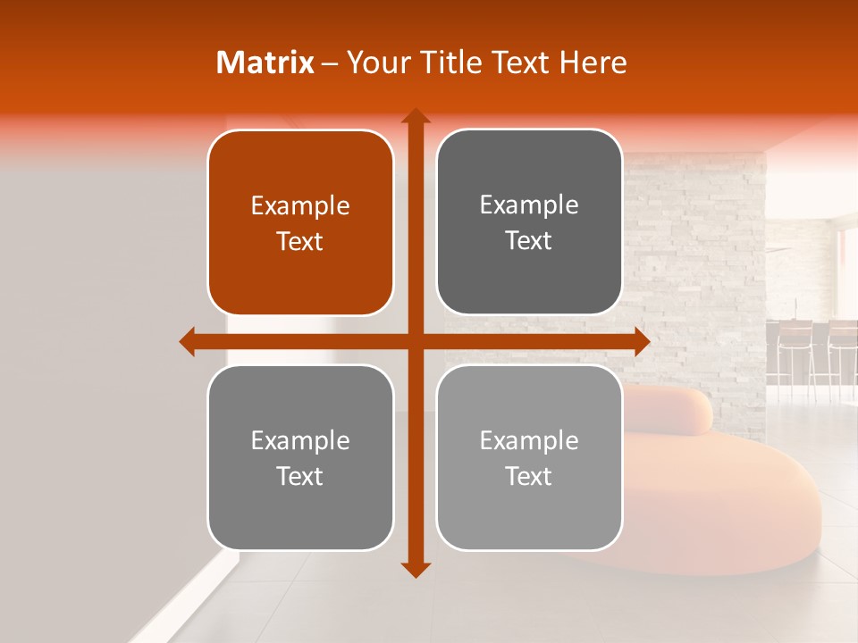Comfortable Passage Furnished PowerPoint Template