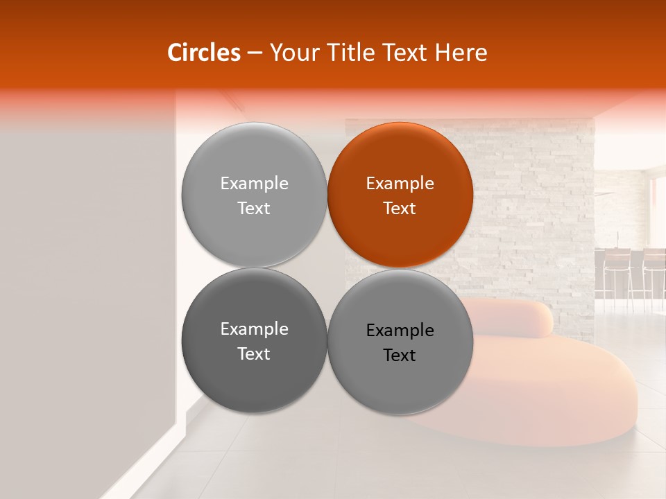 Comfortable Passage Furnished PowerPoint Template