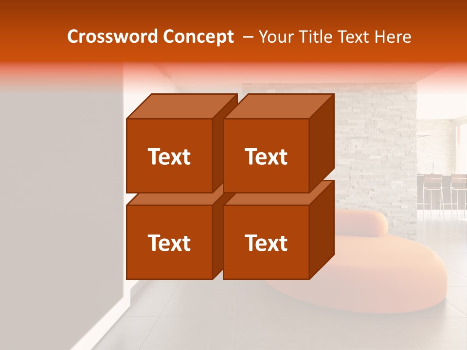 Comfortable Passage Furnished PowerPoint Template