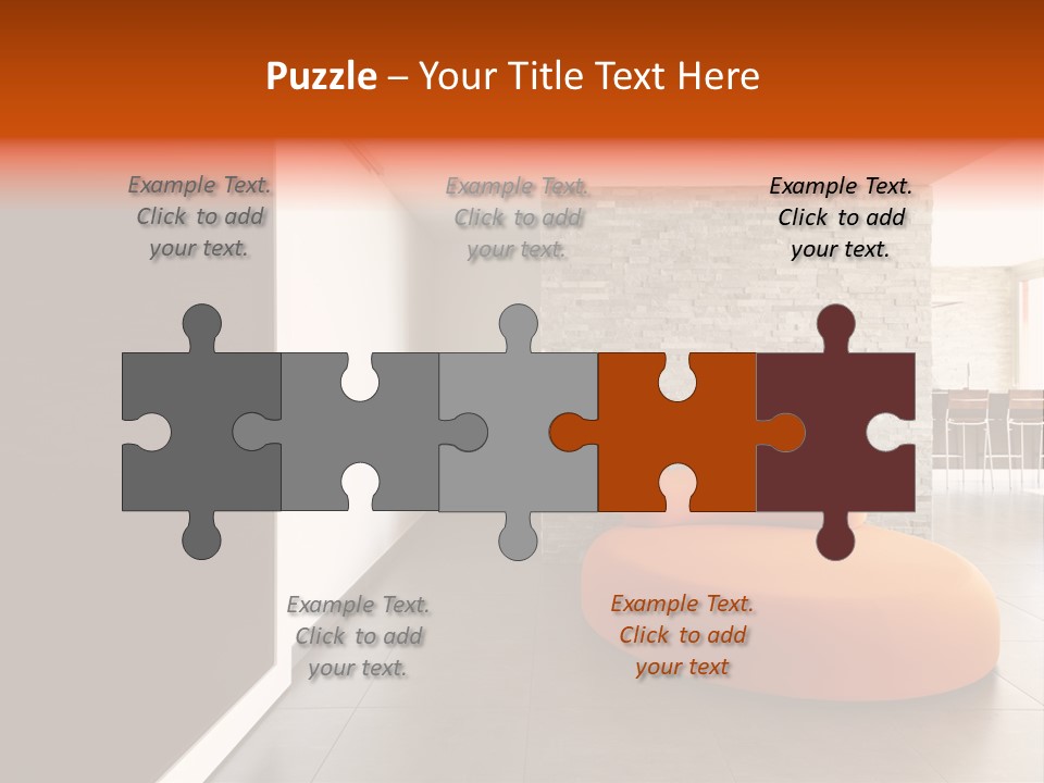 Comfortable Passage Furnished PowerPoint Template