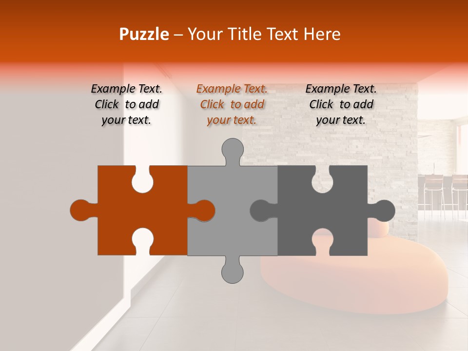 Comfortable Passage Furnished PowerPoint Template