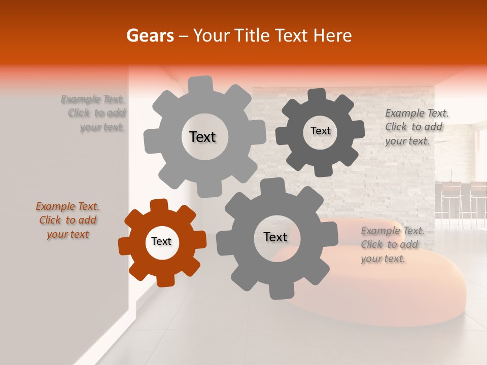 Comfortable Passage Furnished PowerPoint Template