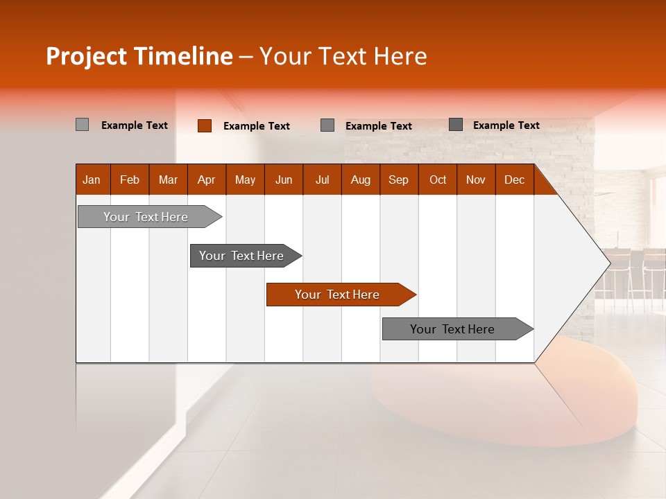Comfortable Passage Furnished PowerPoint Template