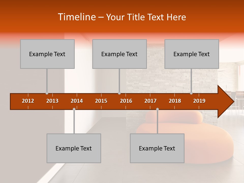Comfortable Passage Furnished PowerPoint Template