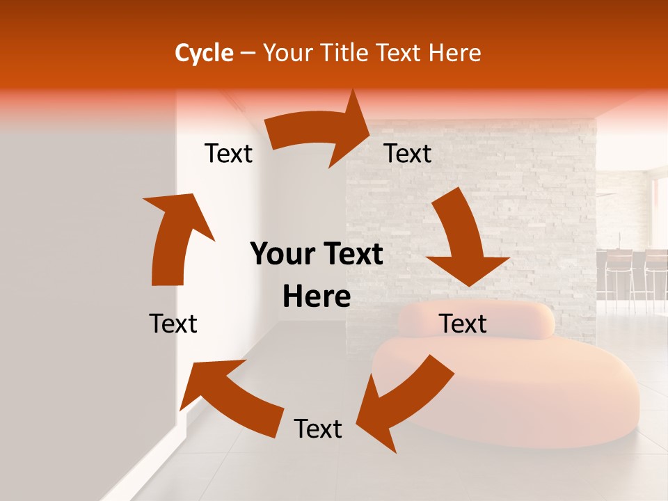 Comfortable Passage Furnished PowerPoint Template
