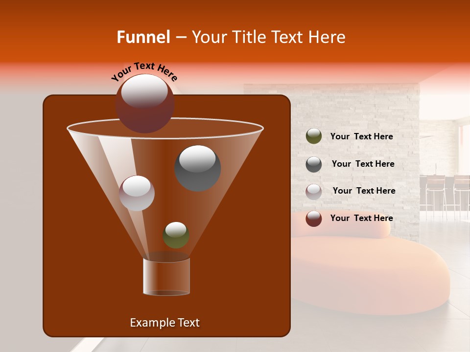 Comfortable Passage Furnished PowerPoint Template