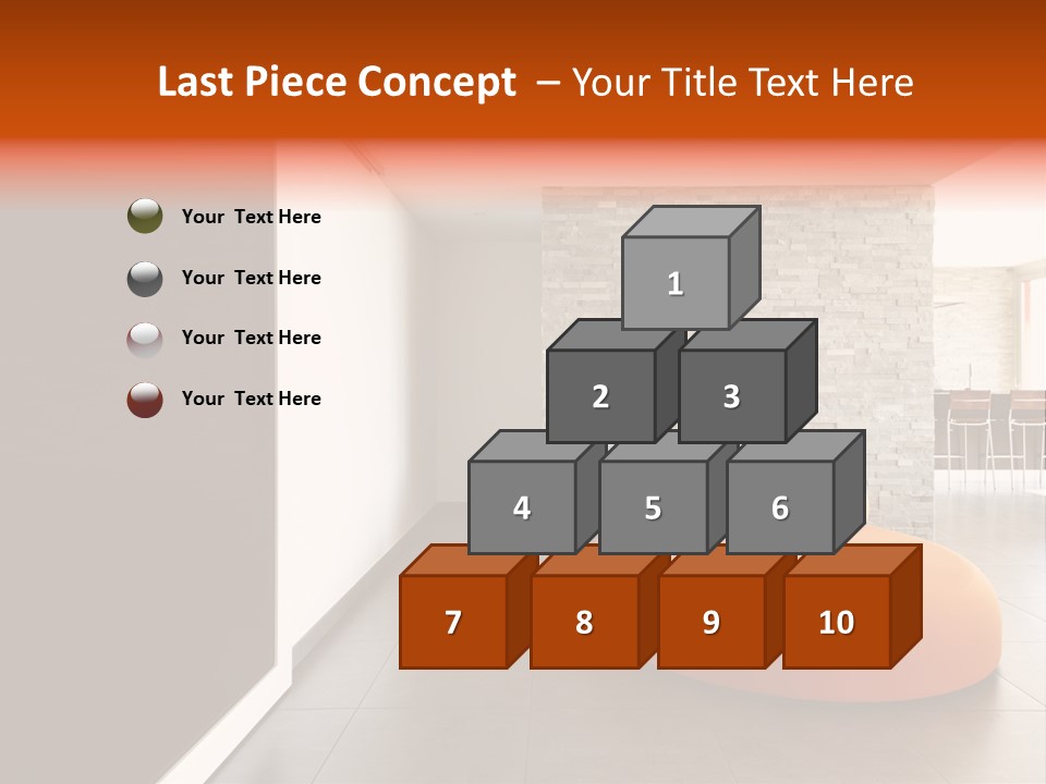 Comfortable Passage Furnished PowerPoint Template